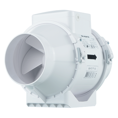 Ventilador de conducto de ventilación TT 125
