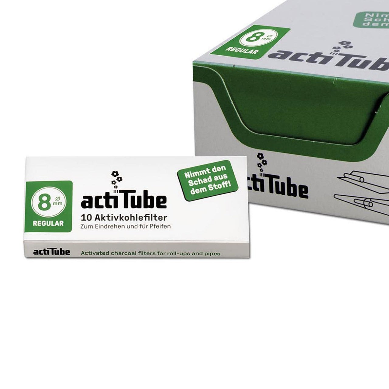 Acti Tube (Ex Tune) Aktivkohlefilter 10 Stk.