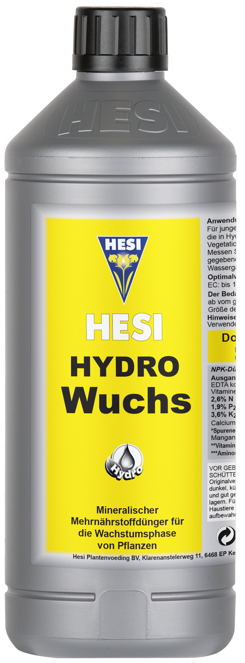 Hesi Hydro Crecimiento 1 l