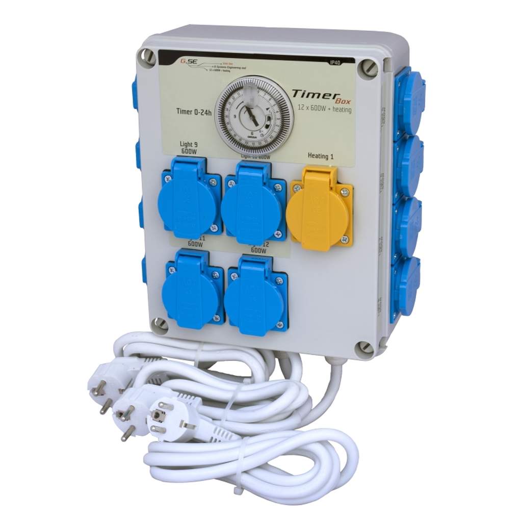 GSE Timerbox II 12 x 600 W 3 x 230 V